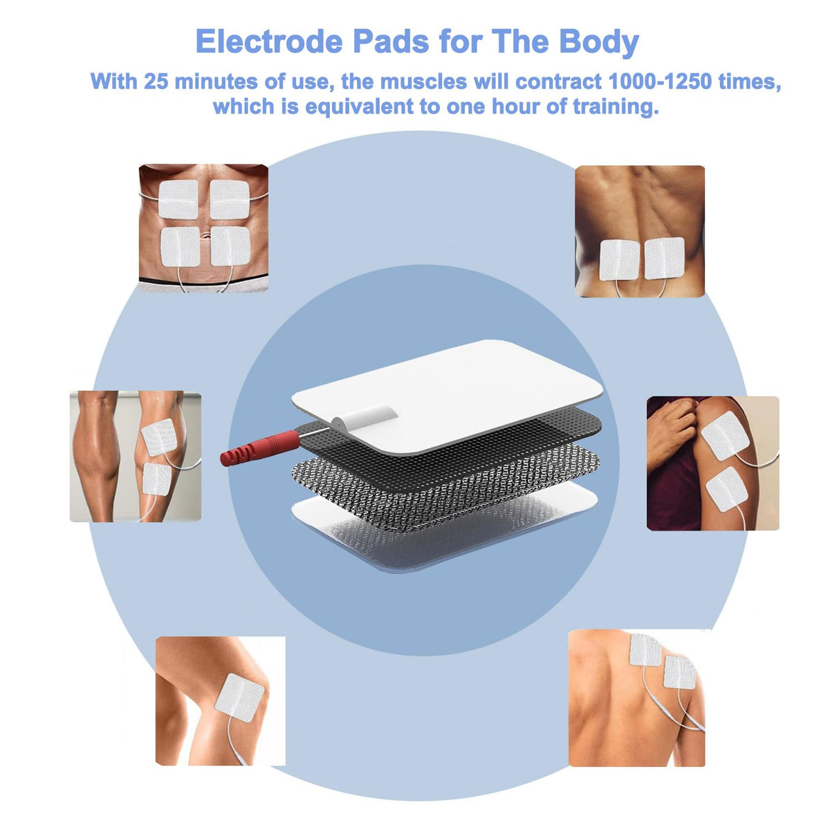 Creliver TENS & EMS Foot Massager for Neuropathy(FSA Eligible), Foot Nerve Muscle Stimulator,Effectively Relieves Legs and Feet Fatigue and Pain,Improves Blood Circulation