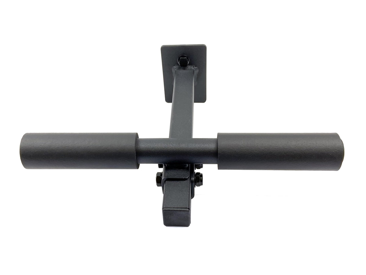 Trenbon Wall Mount Nordic Hamstring Curl Bar Training Equipment for Hamstring Curls Spanish Squats Sit-Ups Core Twists and More (Black)