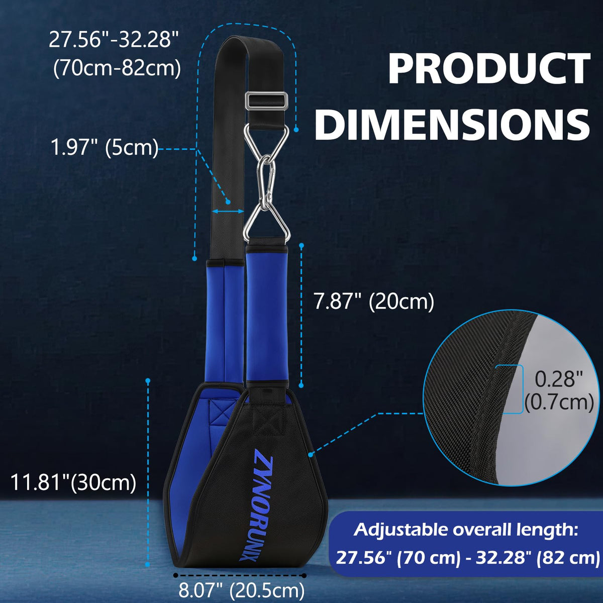 Adjustable Hanging Ab Straps for Pull Up Bar, Core & Abdominal Workout Equipment for Strength Training and Leg Raises，Gym Ab Slings Straps Padded Arm Support with D-Ring Strap, Men Women