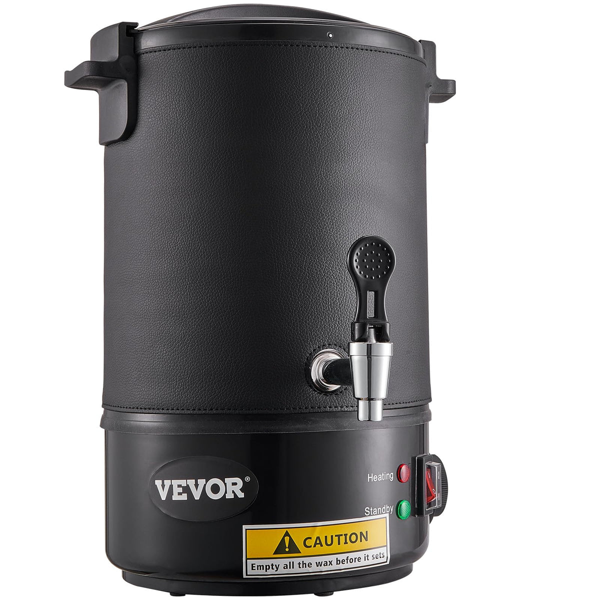 VEVOR 10Lbs Wax Melter for Candle Making, Large Electric Wax Melting Pot Easy Pour Spout, 9-Level Temperature Control, Easy Clean for Candle Soap Cream Beauty Bulk Production Business