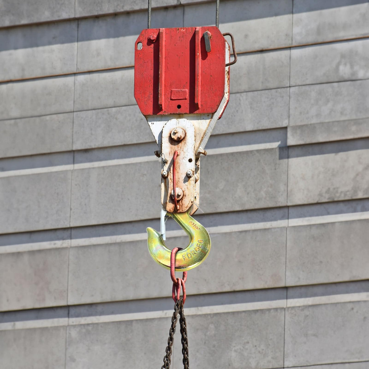 Lawei 6 Pack 3/8 Inch Clevis Slip Hook with Safety Latch, G70 Forged Steel Chain Hooks, Heavy Duty Solid Tow Hook for Truck Trailer Winch Transport, 18,000lbs Capacity, Yellow Zinc Coated Hooks