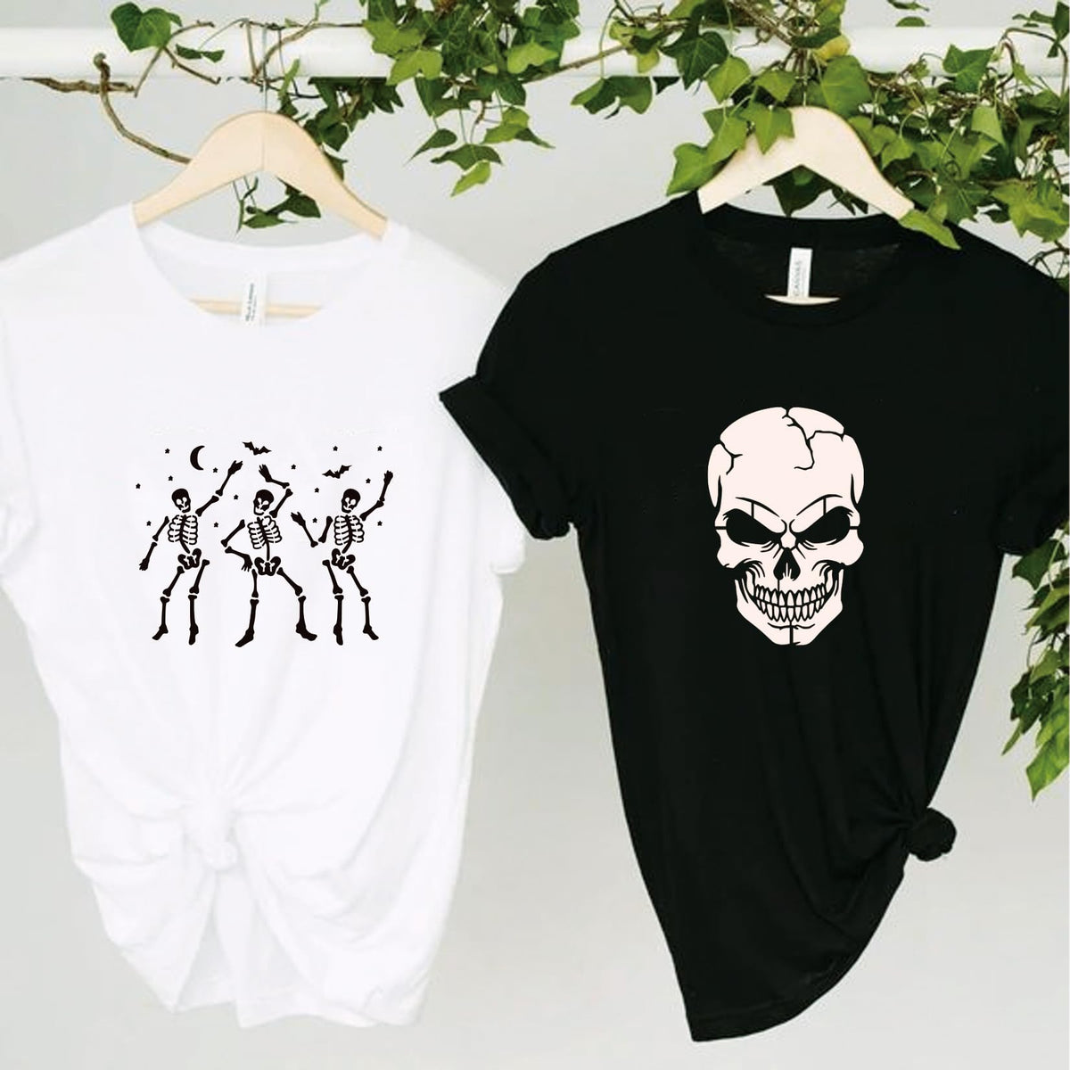 Skull Stencils for Painting on Wood Reusable Drawing Skeleton Hand Finger Templates Spray Paint Stencil for Airbrushing Wall Canvas Fabric DIY Craft Home Decoration(Skull)