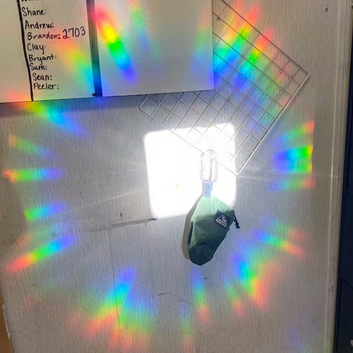Fairy and Moon Anti-Collision Window Decals - Non-Adhesive Prismatic Rainbow Suncatcher Stickers