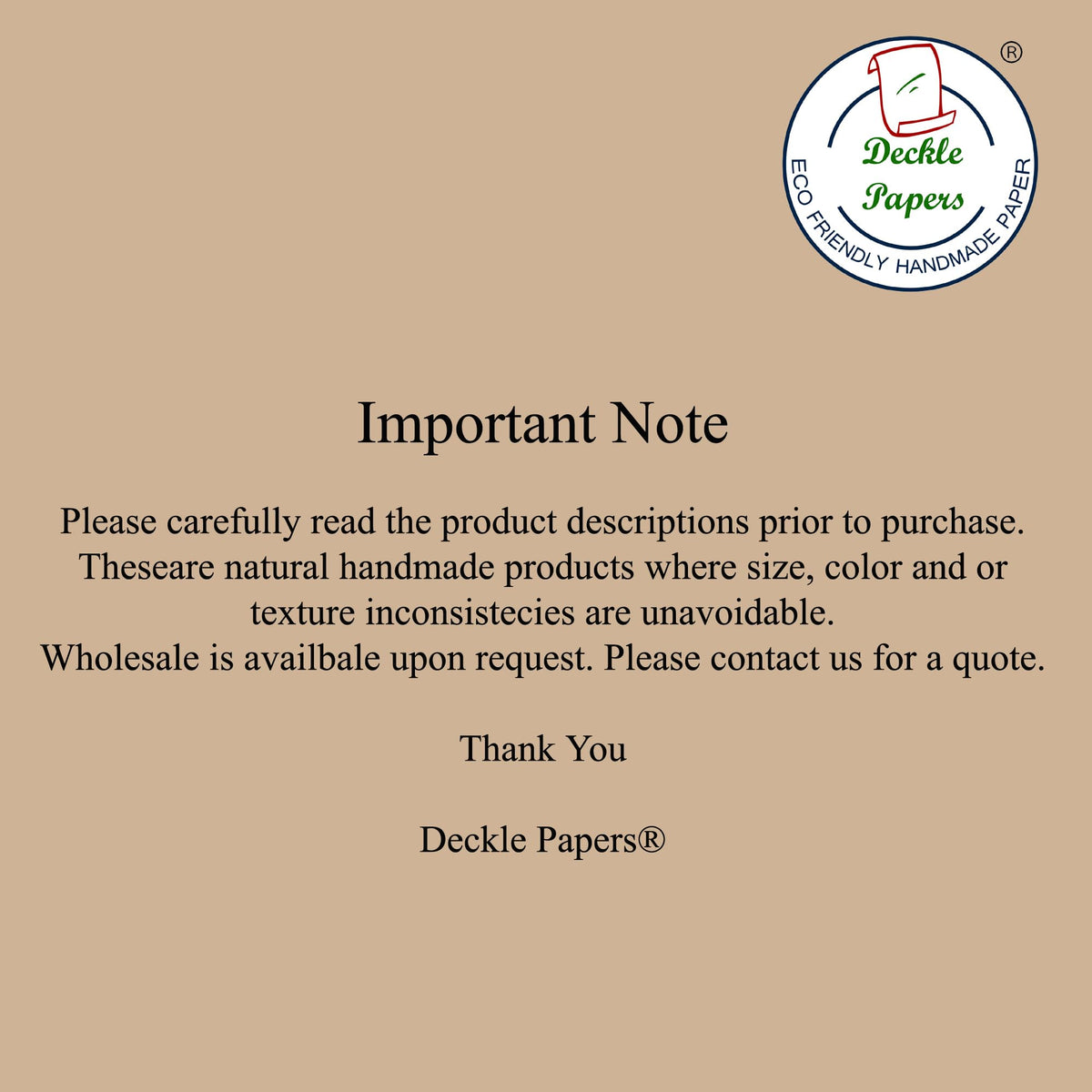 Deckle Papers® Deckle Edges Handmade Cotton Paper Blank Wedding Invitation-Menu Cards, Business Note Cards, Escort Cardstock, Calligraphy, Watercolor Textured -150gsm (Pack of 100) (2x3")