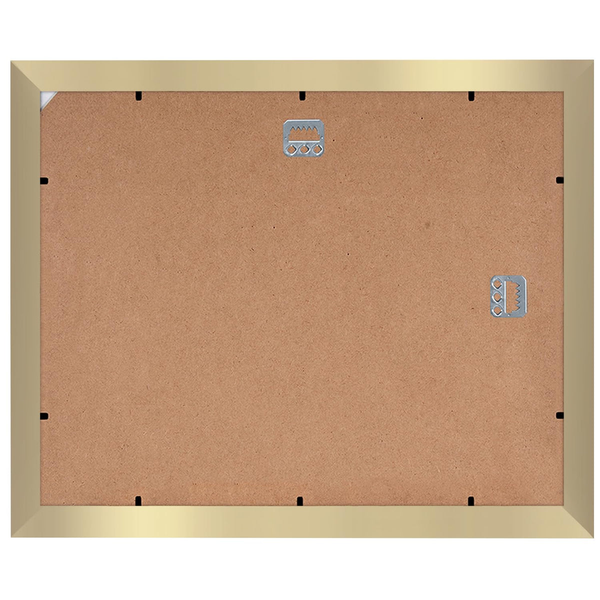 Americanflat 11x14 Diploma Frame with Shatter-Resistant Glass - Use as 8.5x11 Frame with Mat or Display 11x14 Documents Without Mat - Certificate Frames with Engineered Wood for Wall Display - Gold